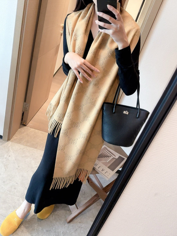 XGC14 Cashmere blend 40-180CM Scarf