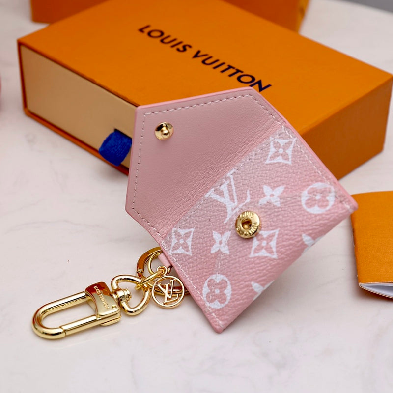 LKE7 Fashion  pink keychain popular accessories