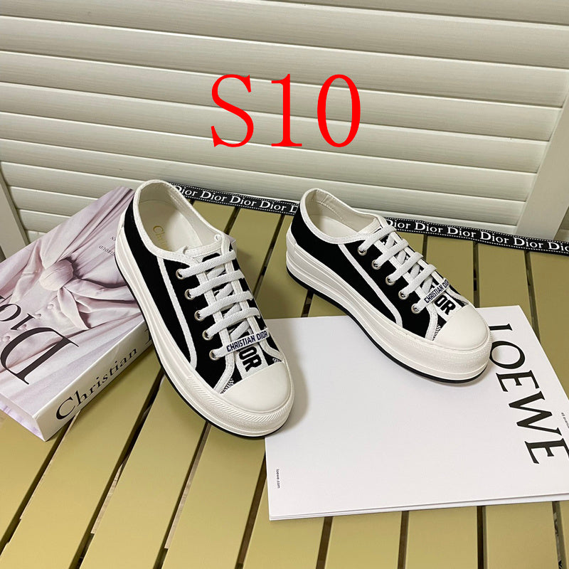 MJDS53 Women Shoes 35-40 Leather Shoes with box