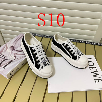 MJDS53 Women Shoes 35-40 Leather Shoes with box