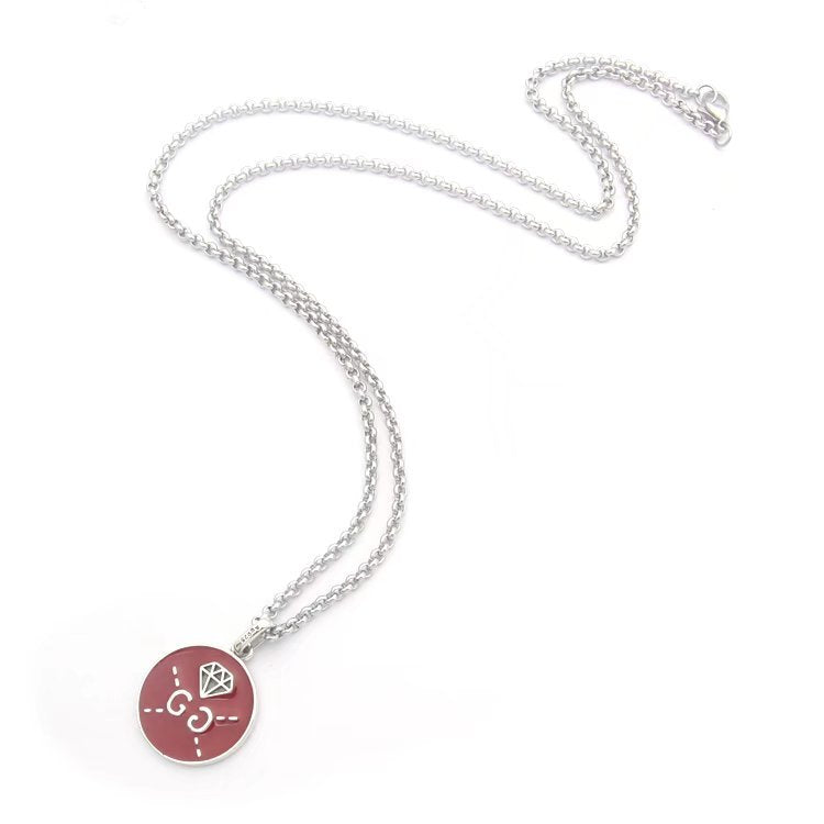 GN01   Round pendant necklace jewelry