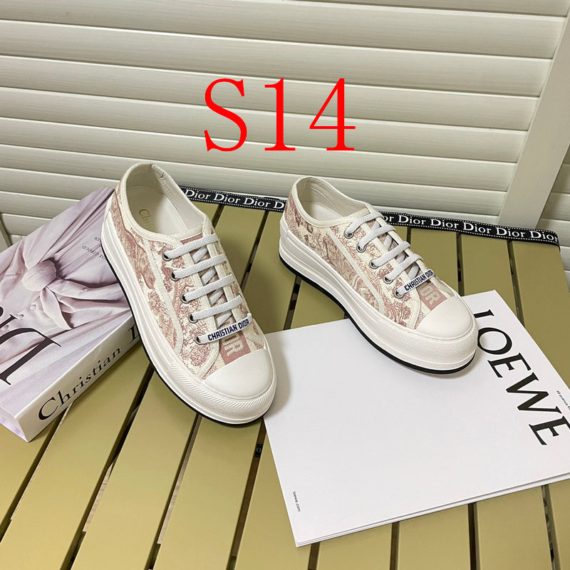 MJDS53 Women Shoes 35-40 Leather Shoes with box