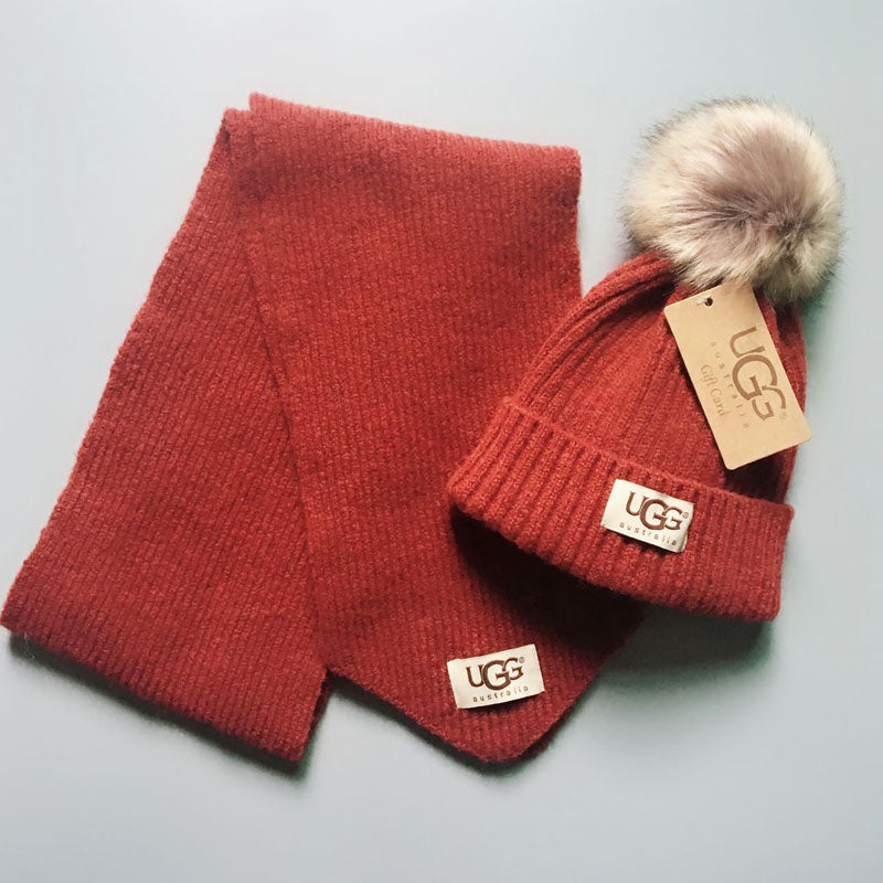 PKUH2     Children's 0-12 years old scarf and hat set