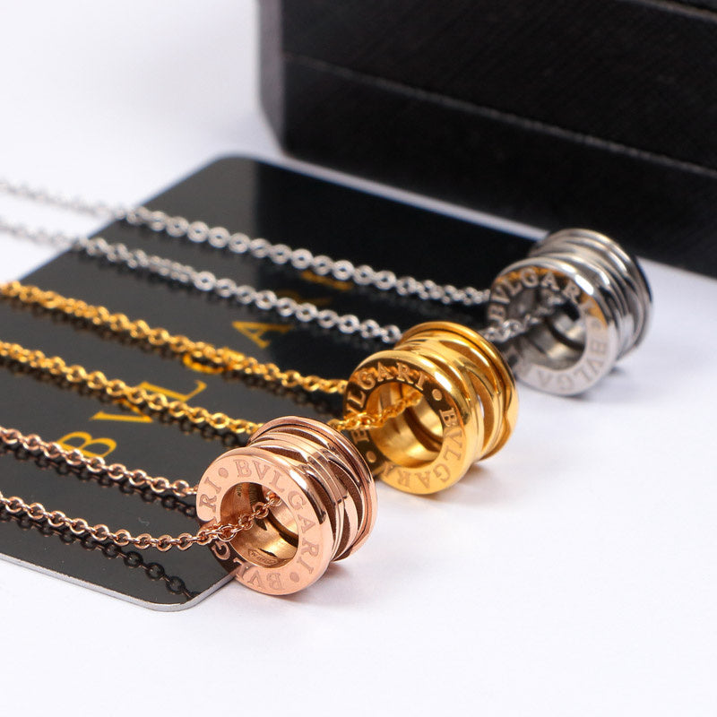 BVN17 Necklace 316L steel plating gold Jewelry