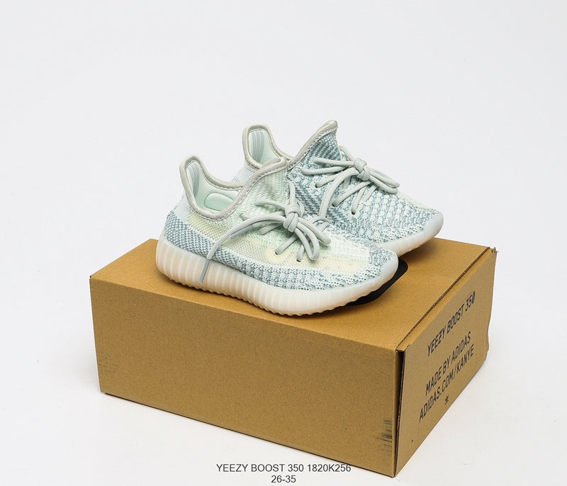 BYS14 yeezy Children's 350 shoes kids 26-35 shoes with box