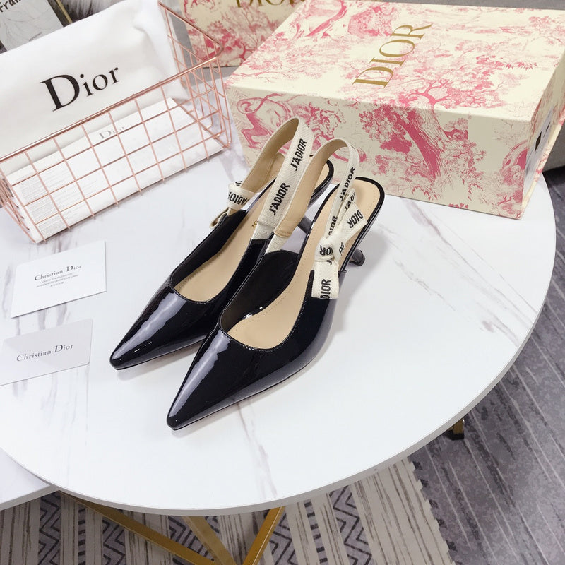 BDS2 High heels 1.5/6.5/10CM size 35-41 women leather shoes with box