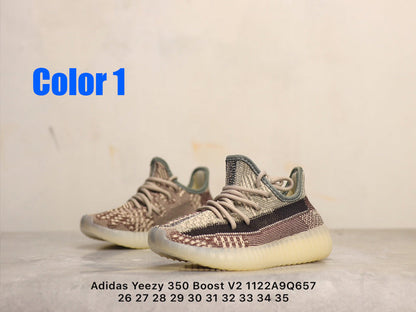 BYS11 yeezy Children's 350 shoes kids 26-35 shoes with box