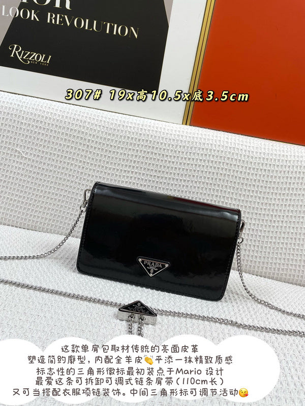 LPP20 Fashion women high quality leather bag handbag 19x10.5x3.5cm