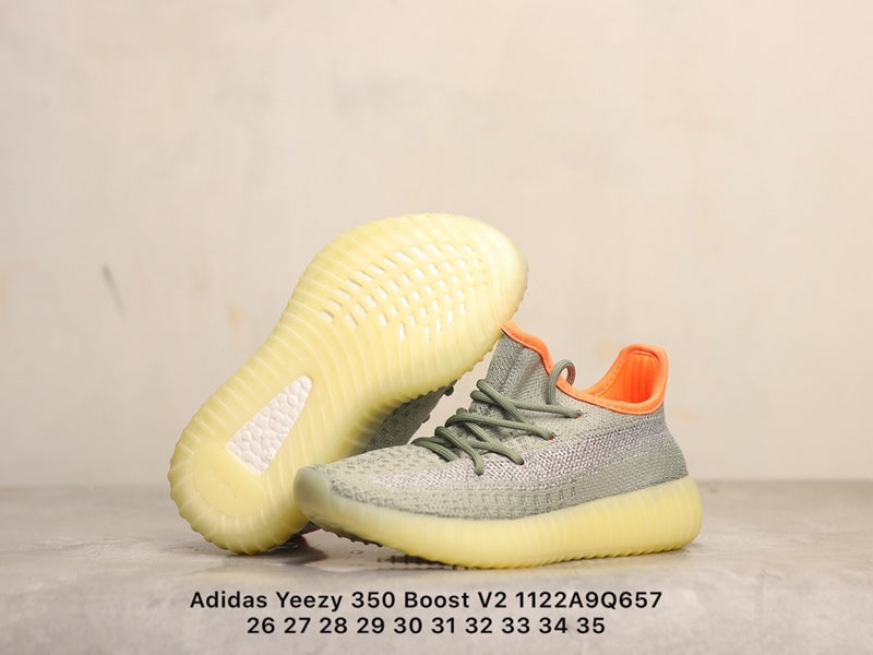 BYS11 yeezy Children's 350 shoes kids 26-35 shoes with box