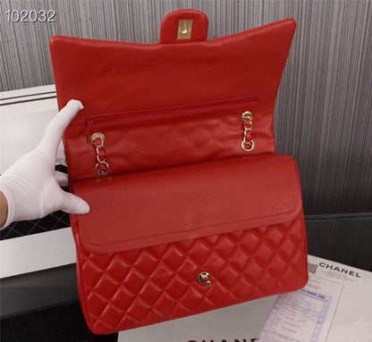 CHP100 fashion leather bag for women gift CC big size 30X20X10cm