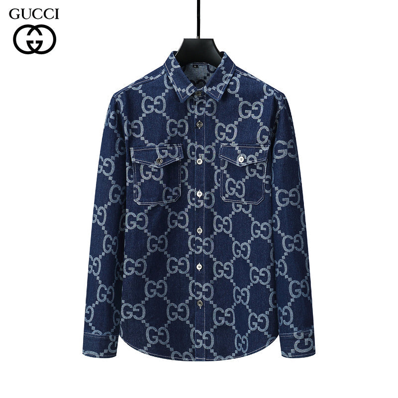 GUC018 New autumn and winter denim shirt