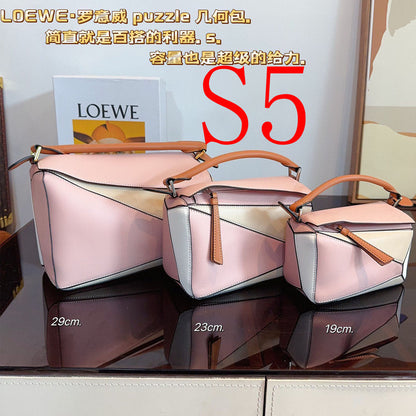 MLP19 Bag 19-12.5-8CM 23-16-10CM 29-19-14CM Leather shoulder Bags With Box