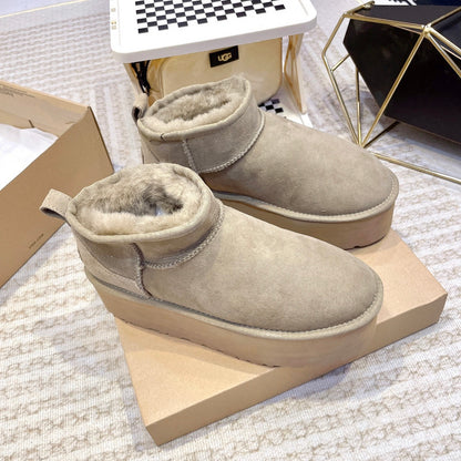 BUS4 Wool Women 5CM Shoes 35-40 with box