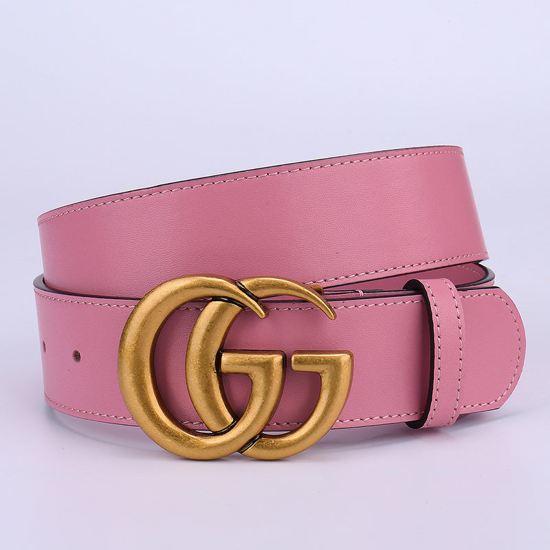 GCBL14 wide 2.0cm 3.0cm 3.5cm 4.0cm total length 95-125cm Leather Belt High Quality With packing