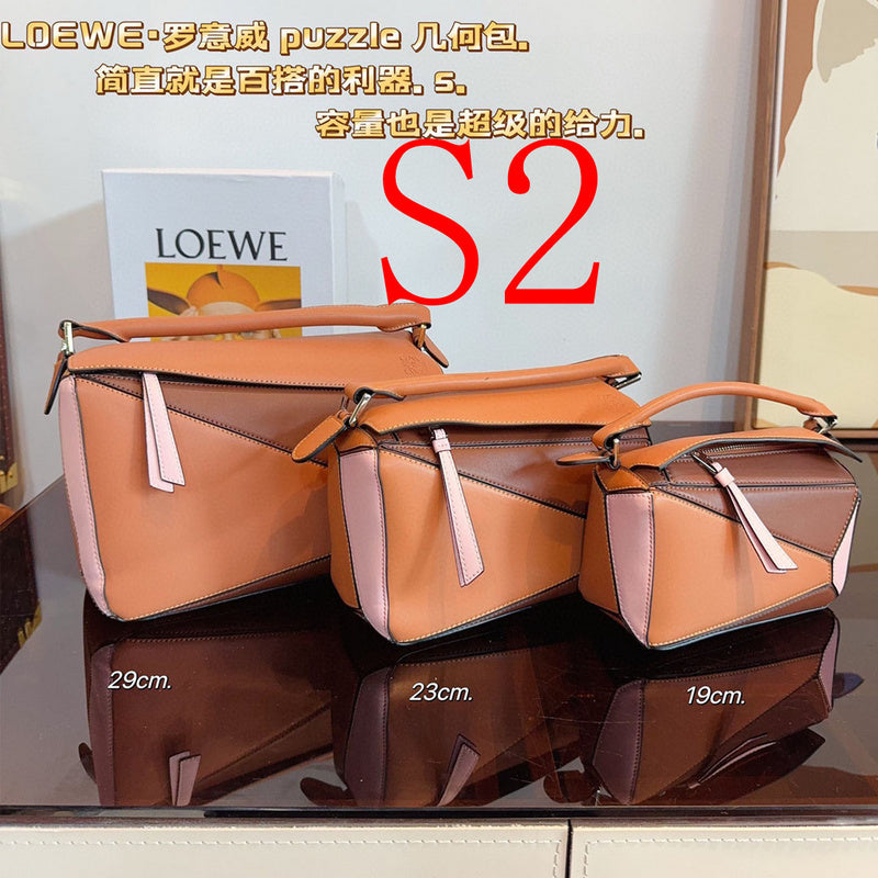 MLP19 Bag 19-12.5-8CM 23-16-10CM 29-19-14CM Leather shoulder Bags With Box