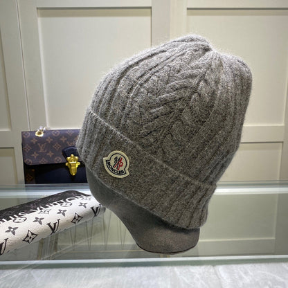 MOH2  Winter wool knitted keep warm hat