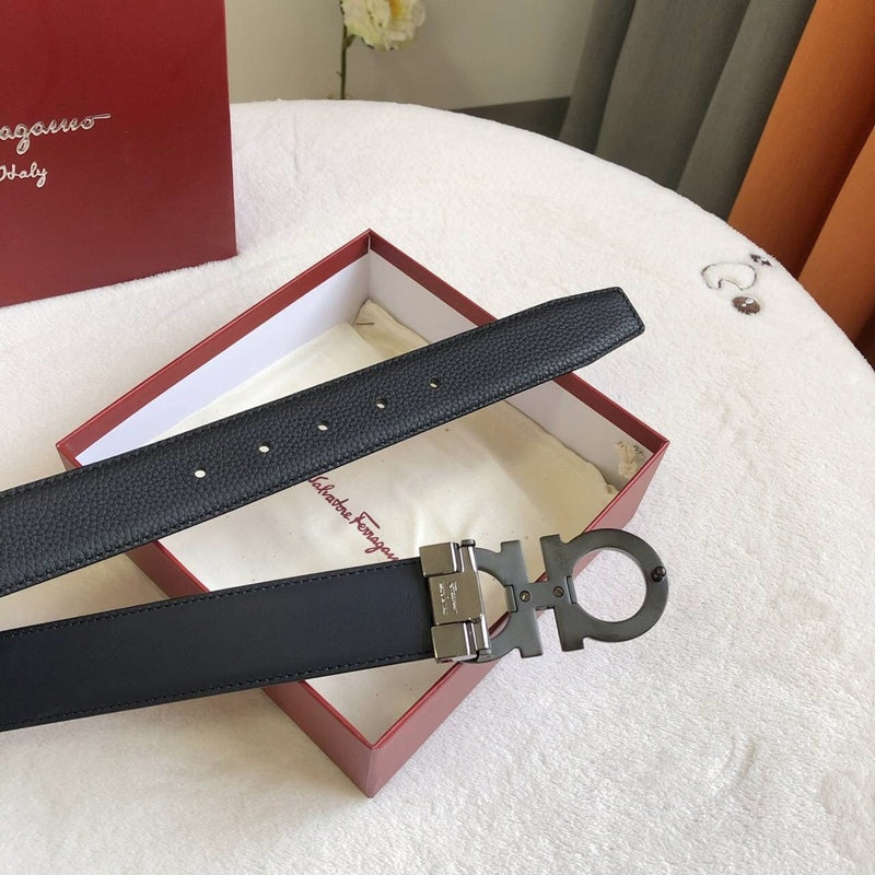 FBL19 Real leather  3.5CM 95-125CM Belt with all packing