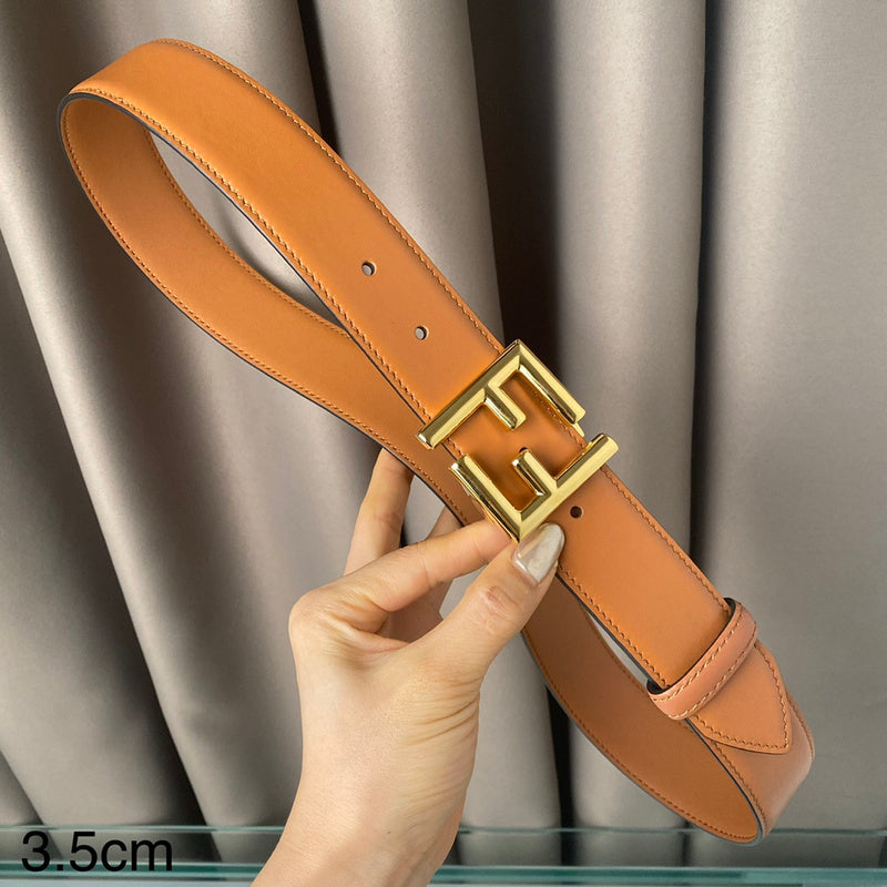 FBL17 wide 3.0CM OR 3.5CM total length 95-125cm Leather Belt High Quality With packing