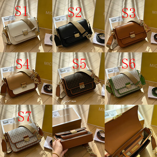 AMP9 Shoulder bag 24-14CM Leather Bag with Box