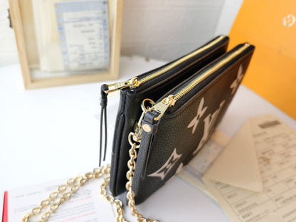 LLP040 High quality leather bag 20x12.5x3CM