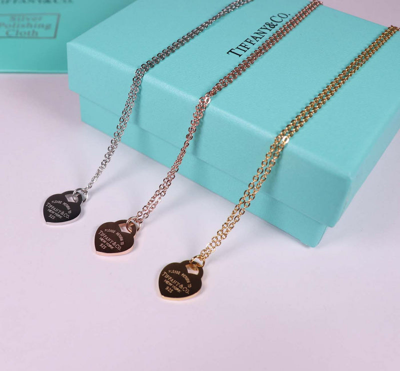 TN97 Necklace 316L steel plating gold Jewelry