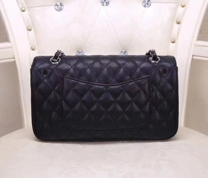 CHP1 Fashion leather C black women's bag 25.5X14.5X7cm