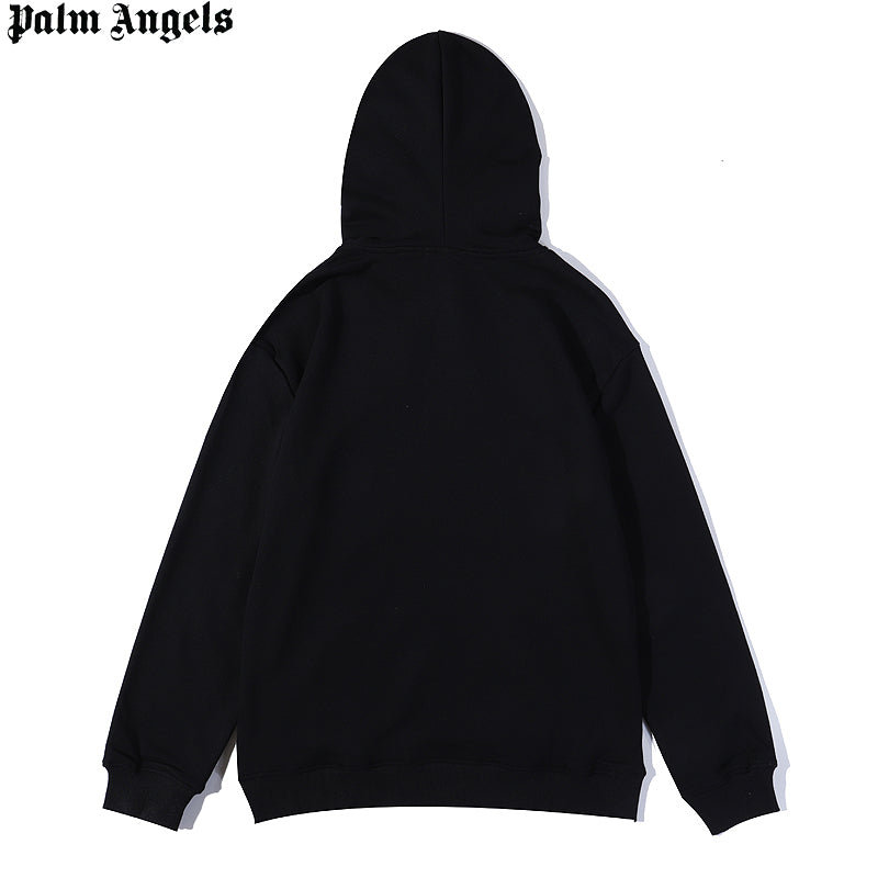 MYC2  Men's and women's palm angel grey towel embroidered broken head teddy bear hooded sweater