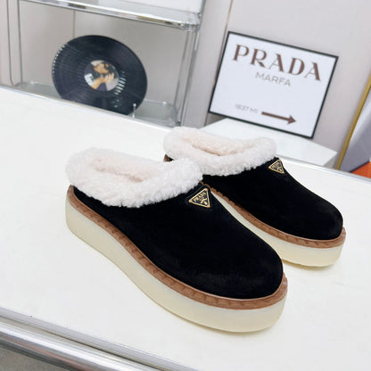 BPS9 Wool Women 35-41 Leather Shoes with box