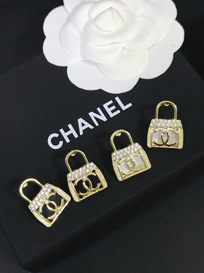 A990  Women's bag earrings Jewelry