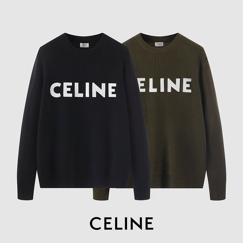 CEC2  Men's and women's letter sweaters, fashionable and western