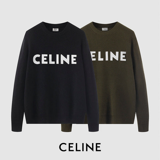 CEC2  Men's and women's letter sweaters, fashionable and western