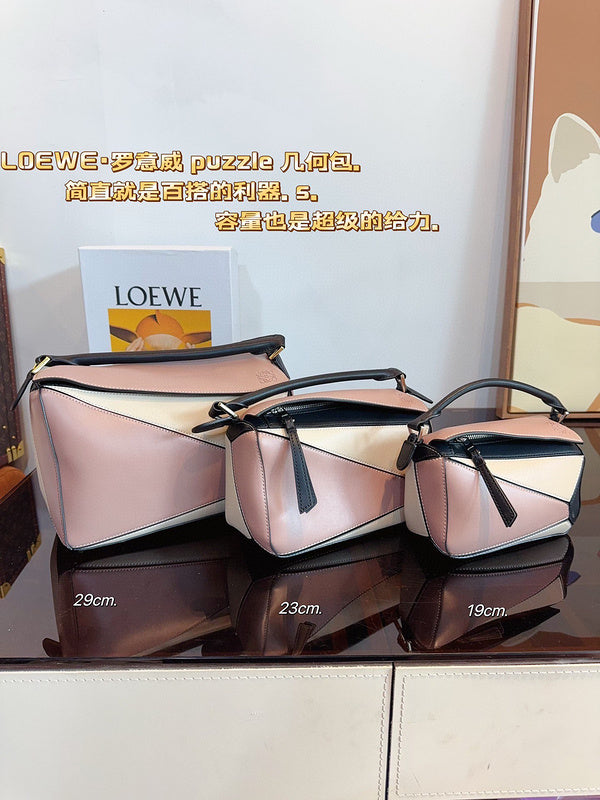 MLP19 Bag 19-12.5-8CM 23-16-10CM 29-19-14CM Leather shoulder Bags With Box