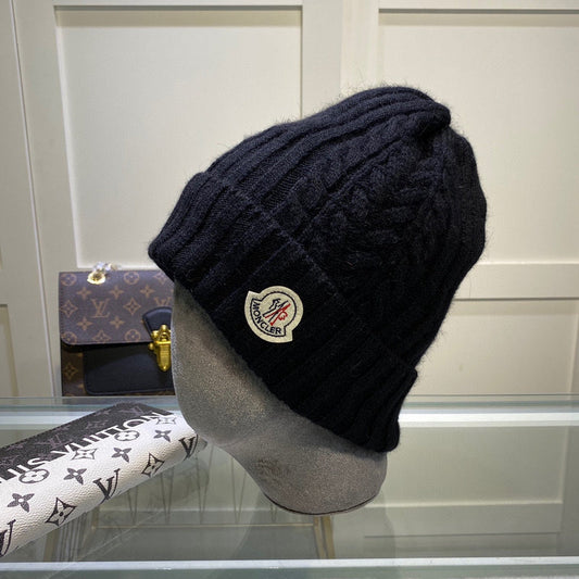 MOH2  Winter wool knitted keep warm hat