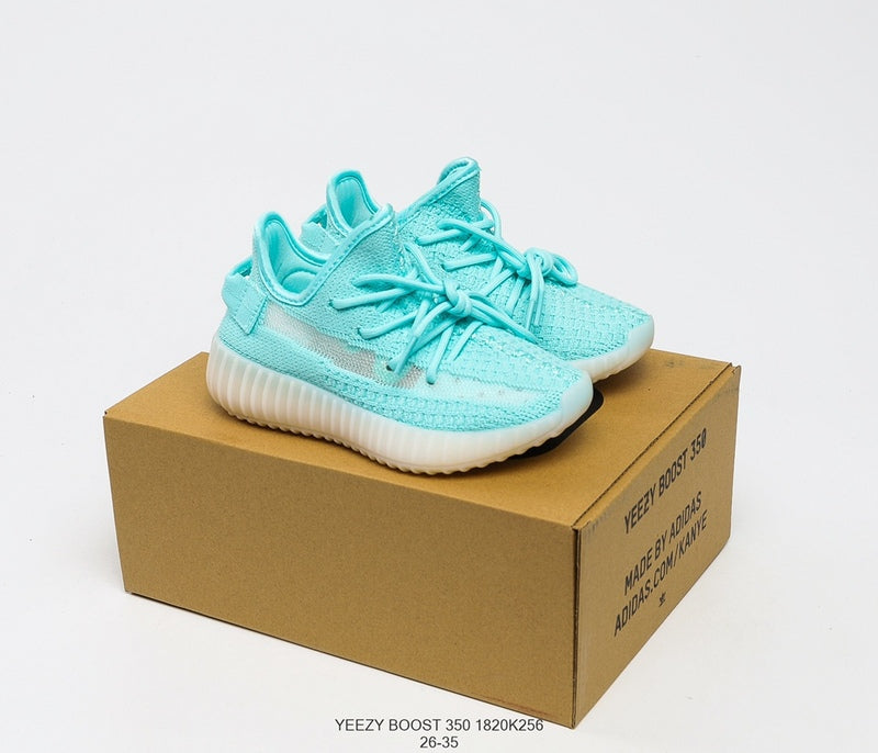 BYS13 yeezy Children's 350 shoes kids 26-35 shoes with box