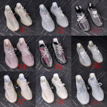 BYS02 Couples Yeezy shoes 36-46 with box