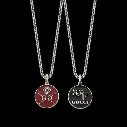 GN01   Round pendant necklace jewelry