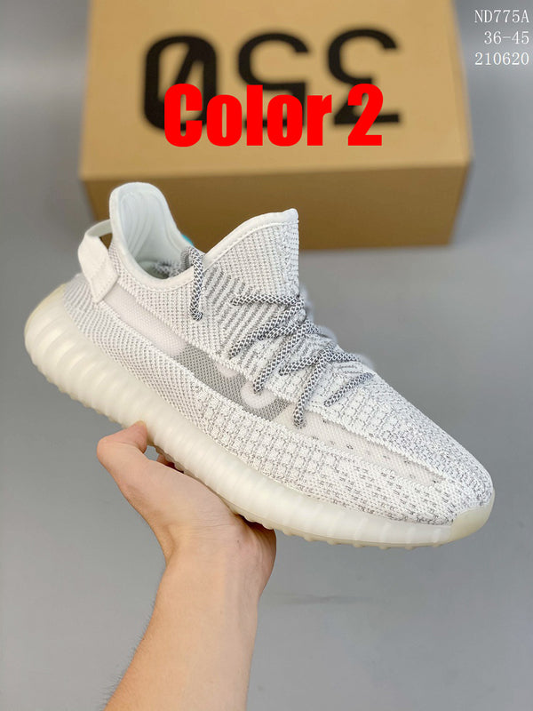 BYS3 Yeezy 350 sneakers men and women shoes 7 colors 36-45 with box