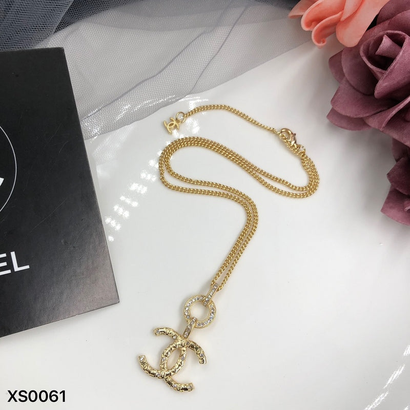 CHN100  Classic brand gold-plated necklace  Jewelry