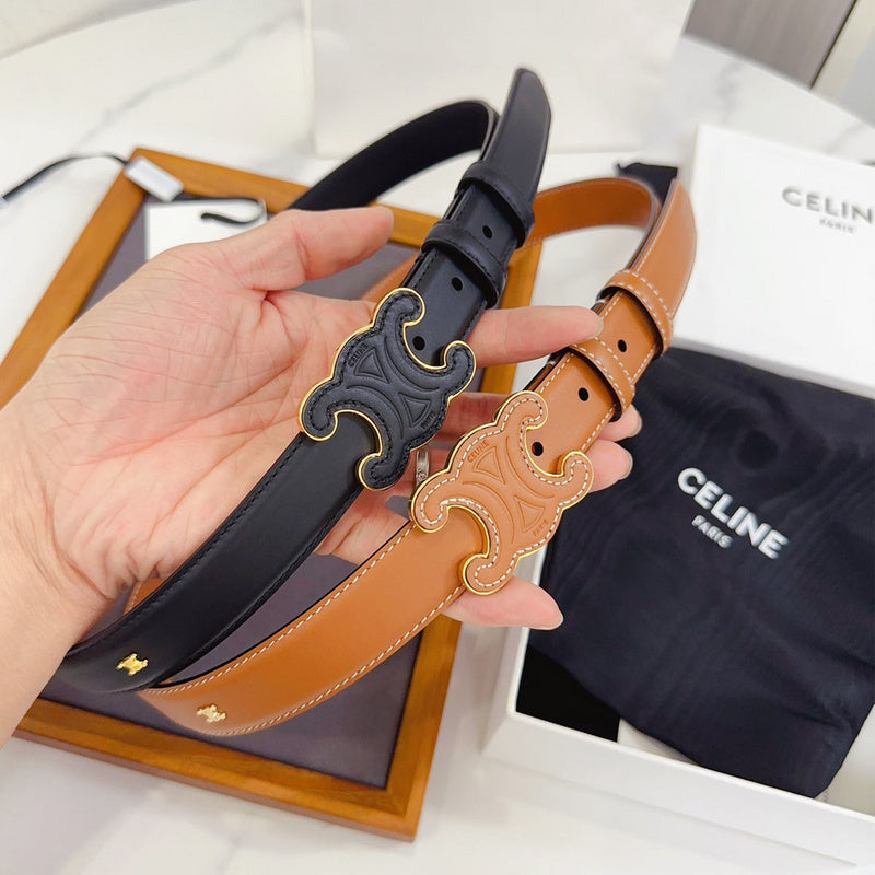 CEBL7 Real leather 2.5CM 95-110CM Belt with all packing