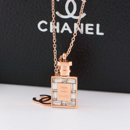 CHN17 Necklace 316L steel plating gold Jewelry