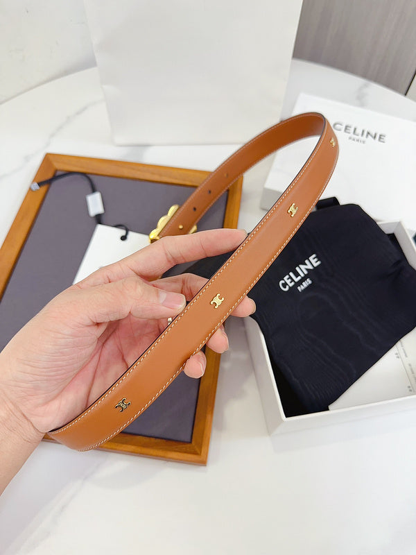 CEBL7 Real leather 2.5CM 95-110CM Belt with all packing