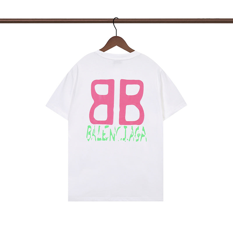 BAC94 New  Men's and women's letter T-shirt Clothing