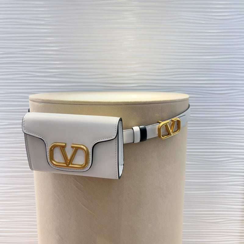 LYP2 Leather Bag 12.5-8.5CM Belt About 100CM Pocket Bags