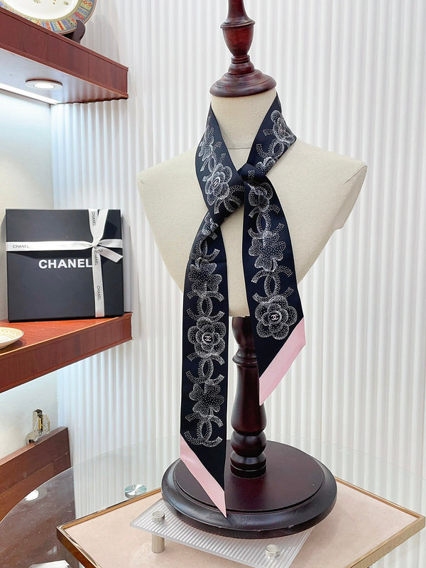 XCC18 Silk satin 6-120CM scarf