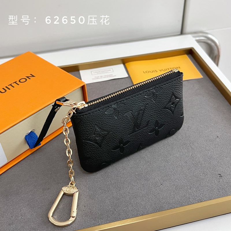 LLP02 Card bag 12-7-1.5CM Leather Wallet with box