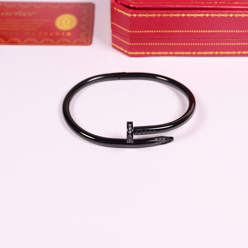 CAB12 bangle 316L steel with 18K gold plated women size or man size  Jewelry