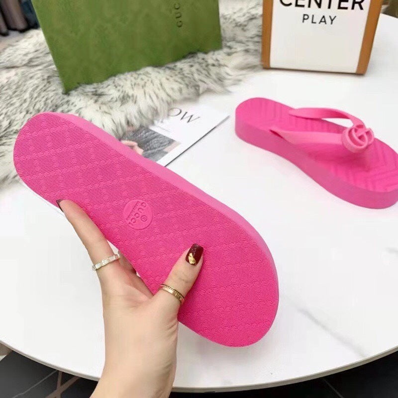 YGS4 shoes women slippers with all packaging