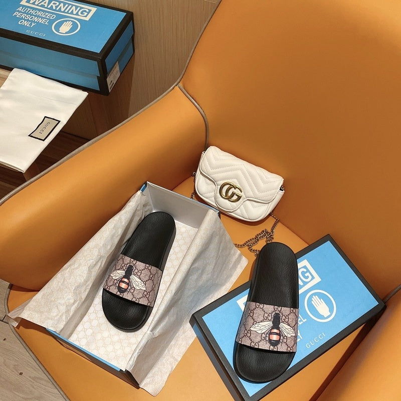 GGS1 shoes with box for man and women   Slippers