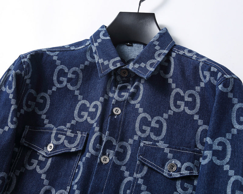 GUC018 New autumn and winter denim shirt