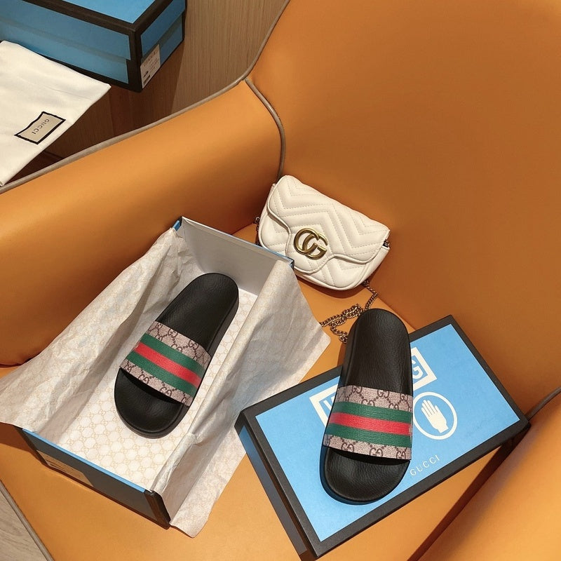 GGS1 shoes with box for man and women   Slippers